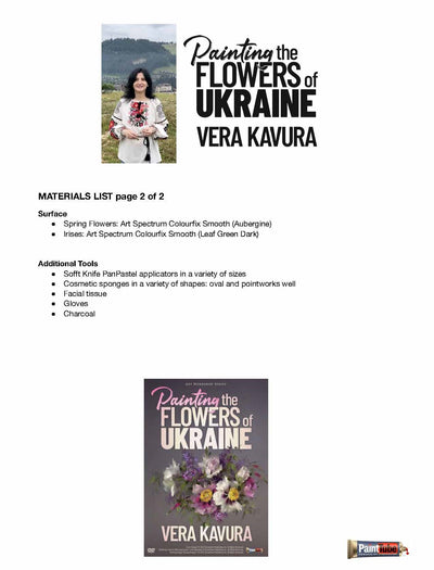 Vera Kavura: Painting the Flowers of Ukraine