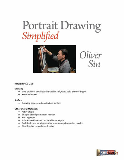 Oliver Sin: Portrait Drawing Simplified