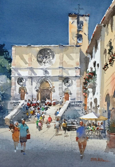 Stewart White:  Painting Architecture in Watercolor
