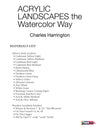 Charles Harrington: Acrylic Landscapes the Watercolor Way