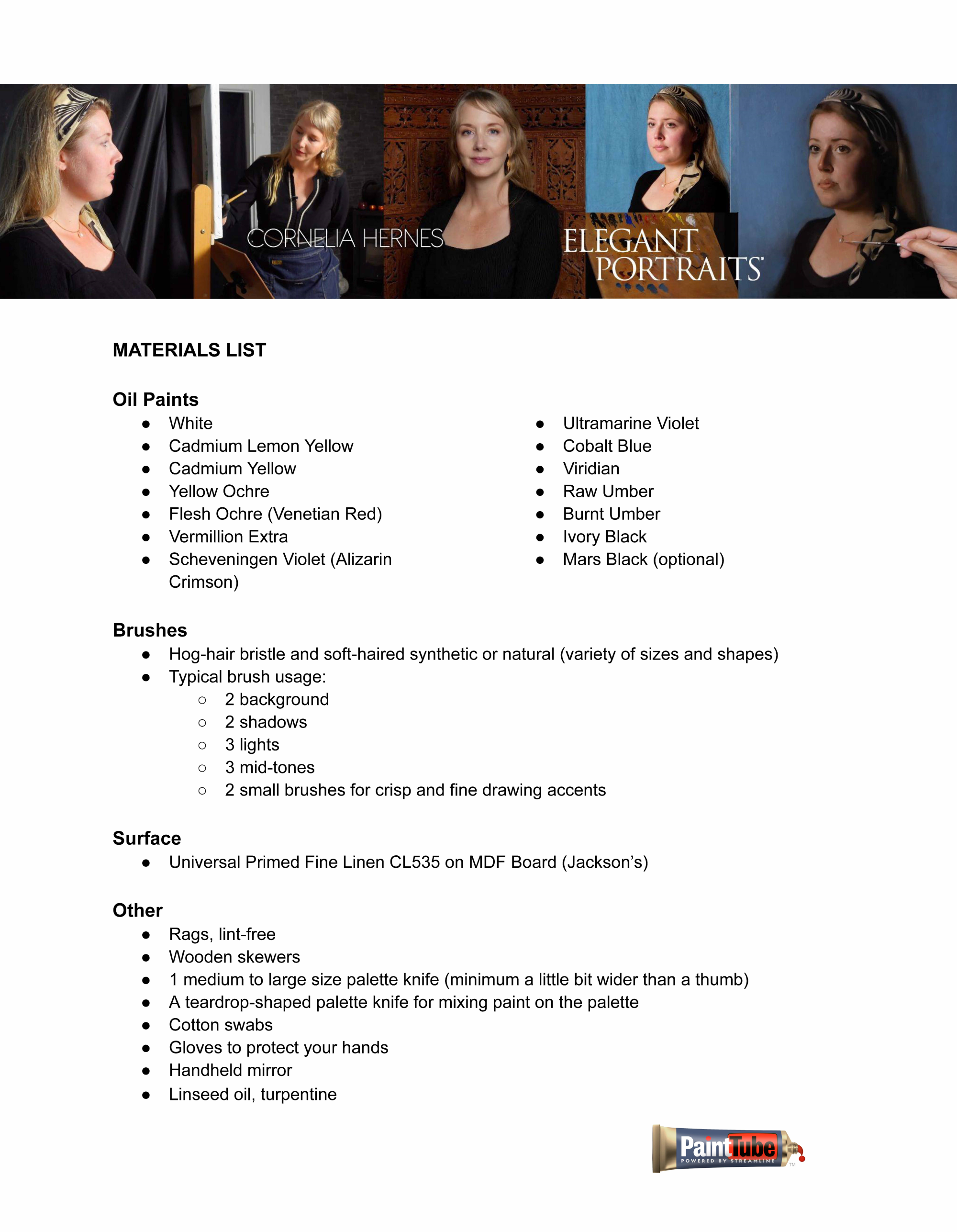 Cornelia Hernes: Elegant Portraits