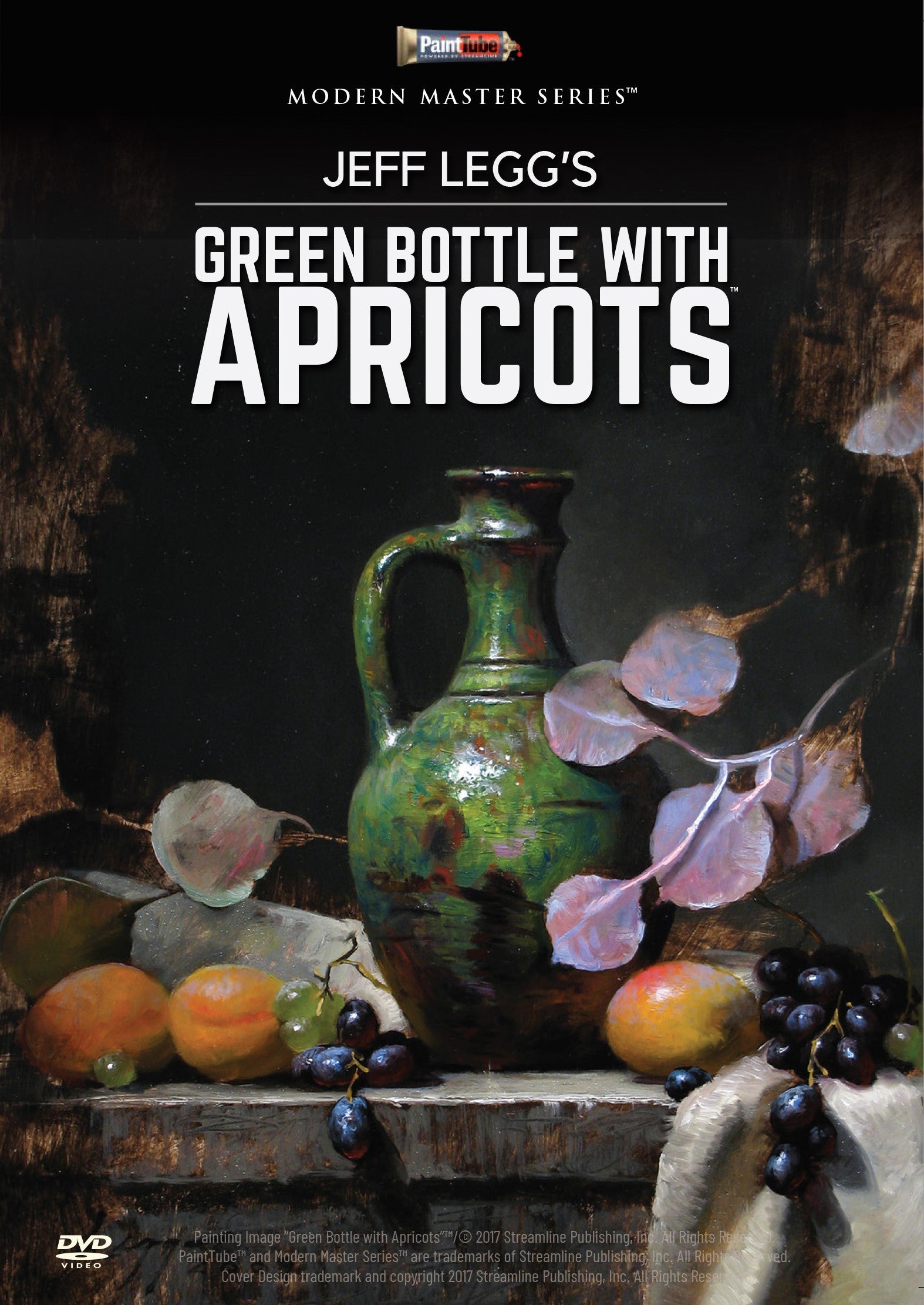 Jeff Legg: Green Bottle with Apricots
