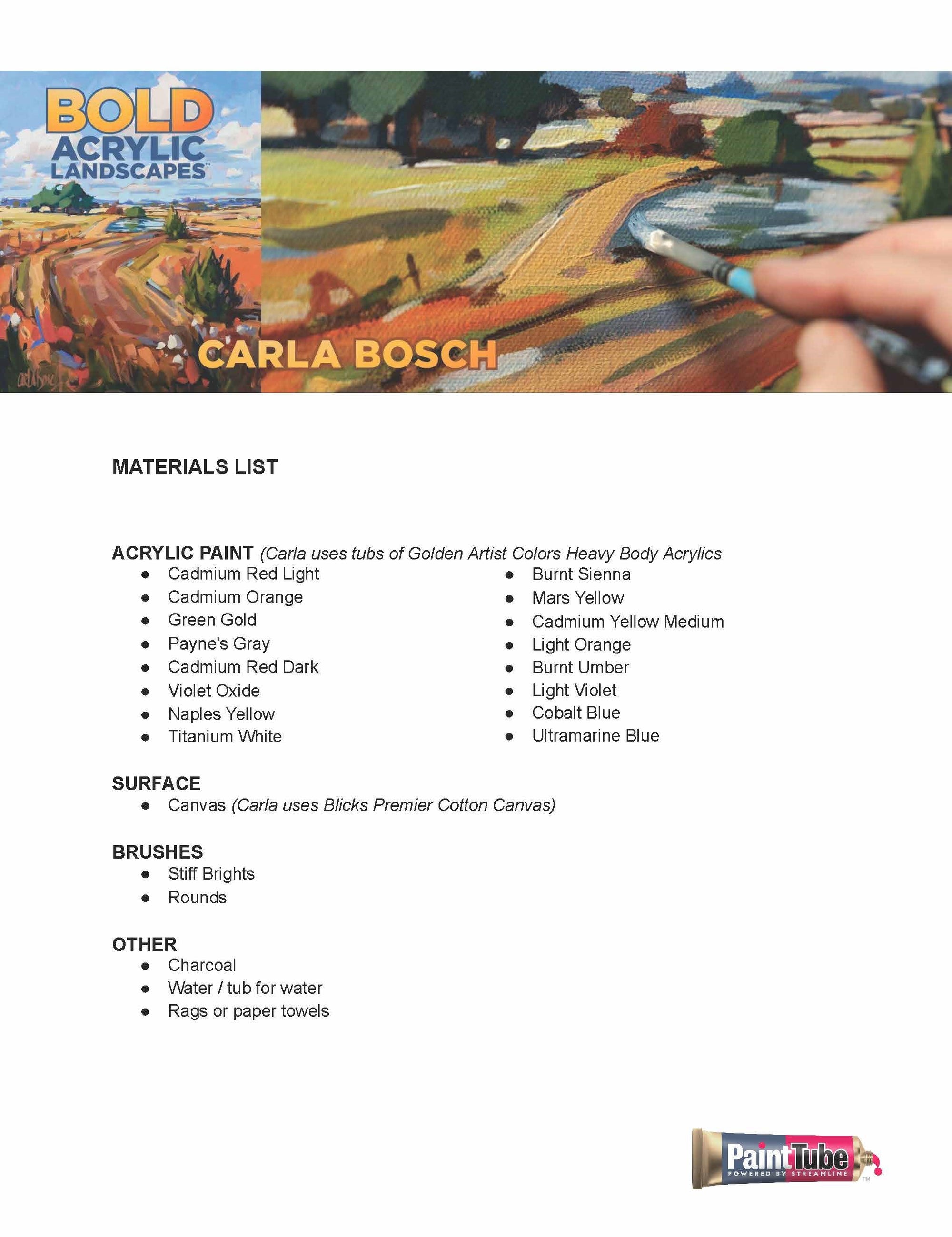 Carla Bosch: Bold Acrylic Landscapes