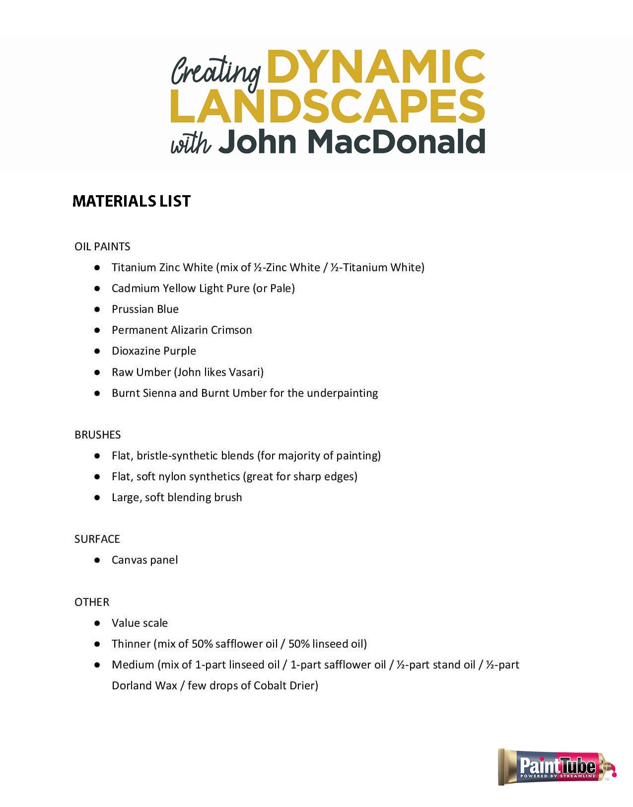 John MacDonald: Creating Dynamic Landscapes