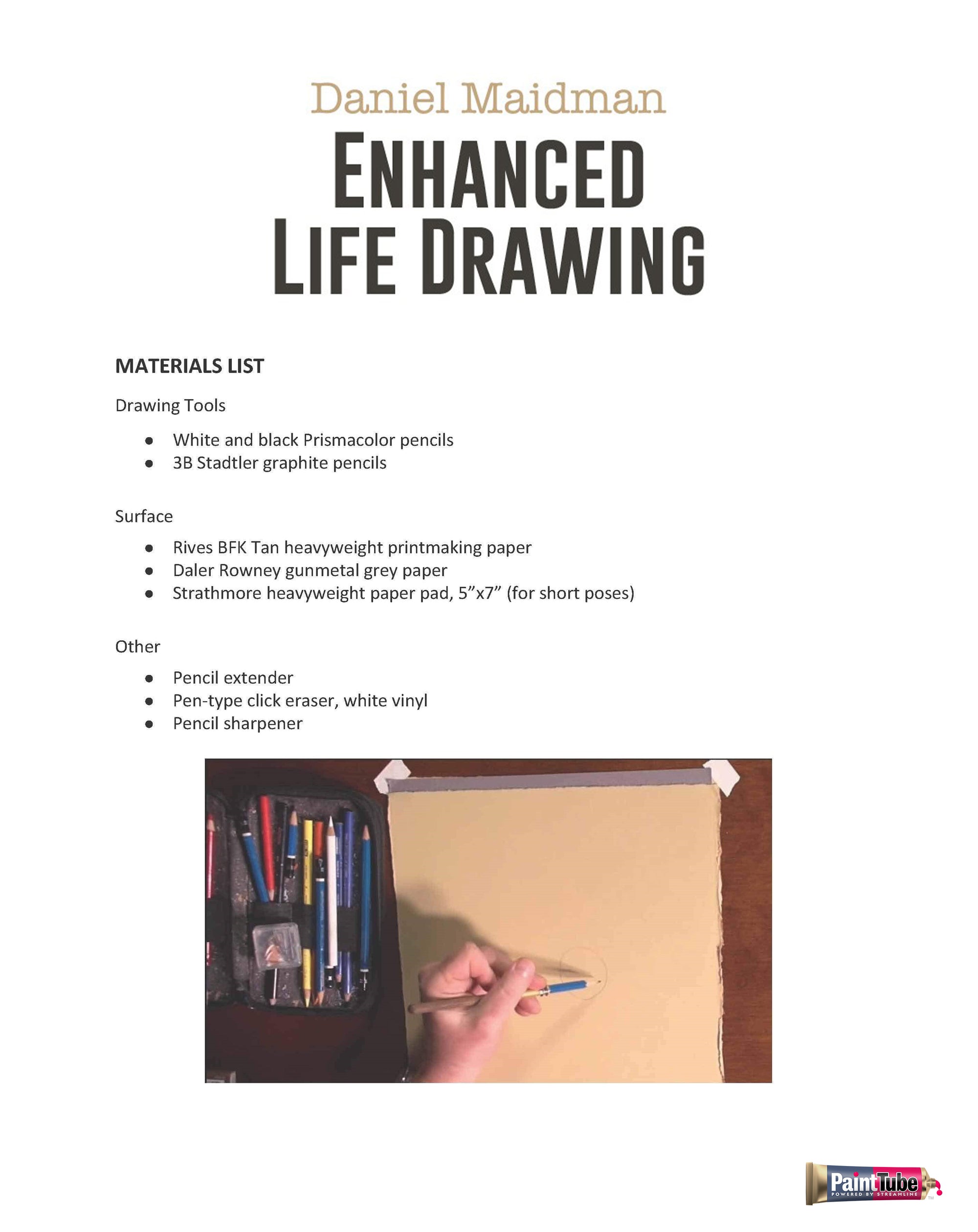 Daniel Maidman: Enhanced Life Drawing