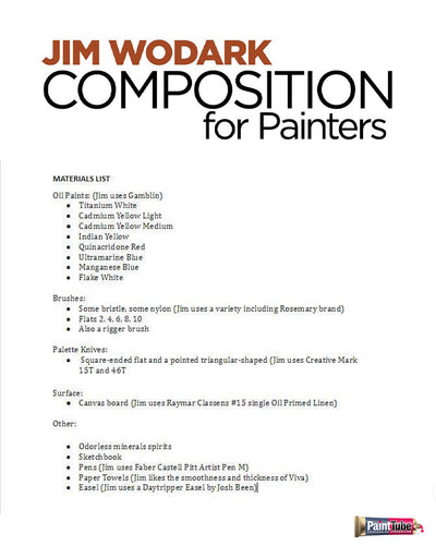 Jim Wodark: Composition for Painters