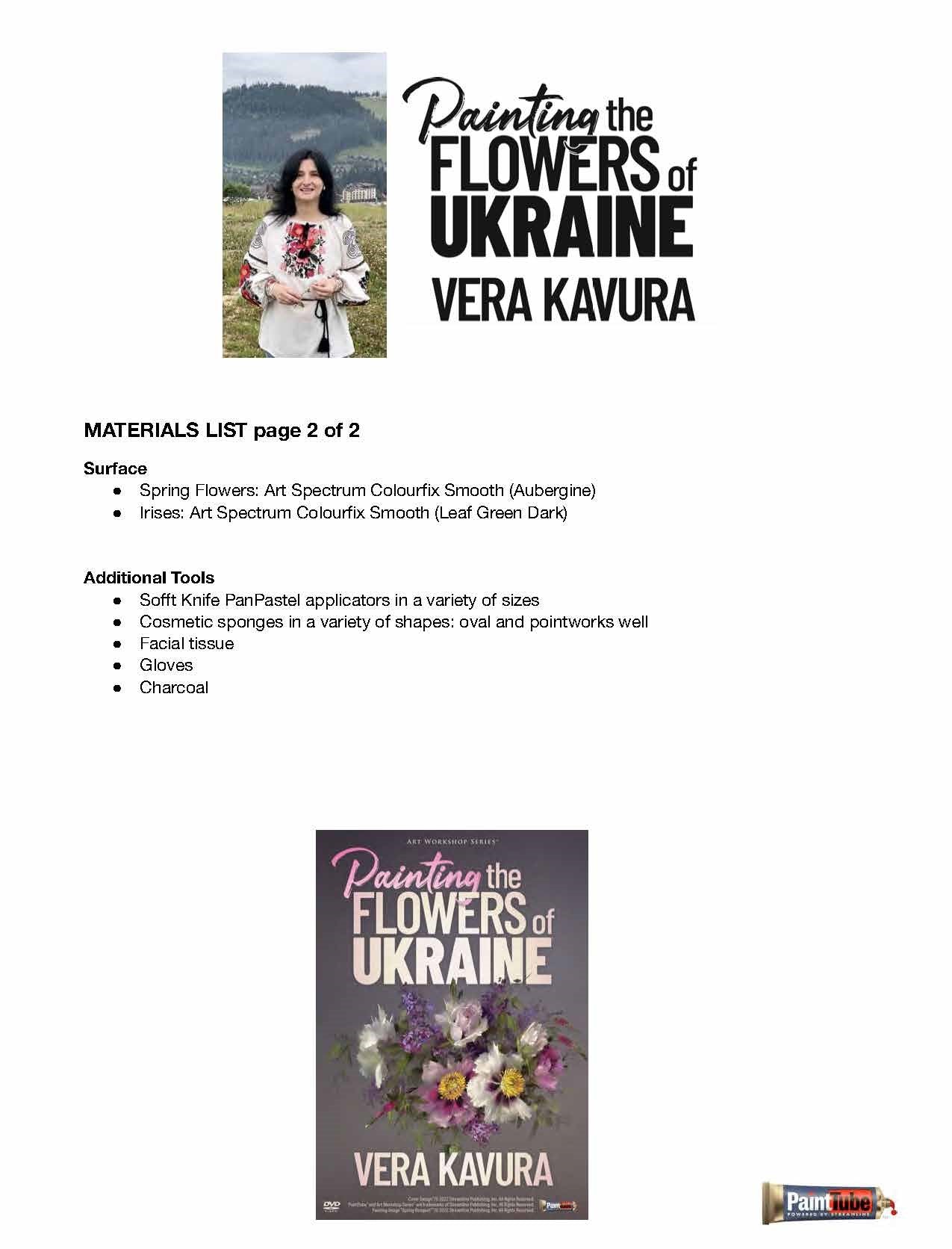 Vera Kavura: Painting the Flowers of Ukraine