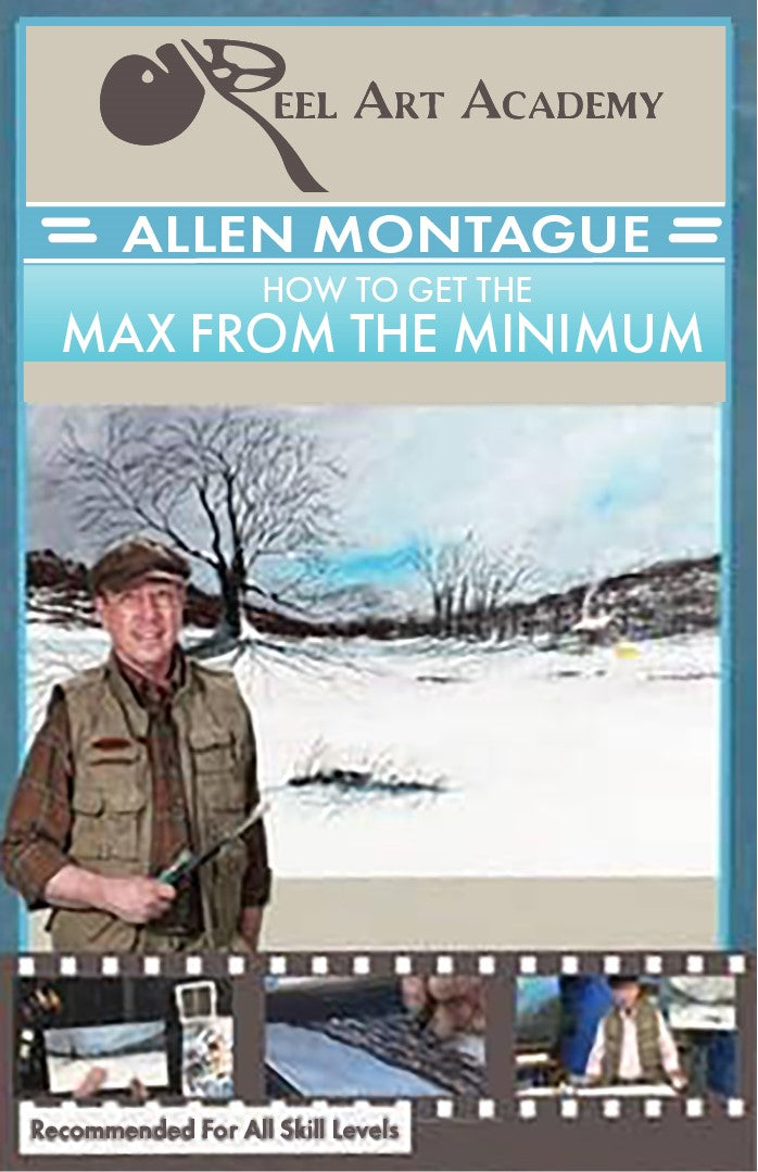 Allen Montague: How To Get The Max From The Minimum, Acrylics
