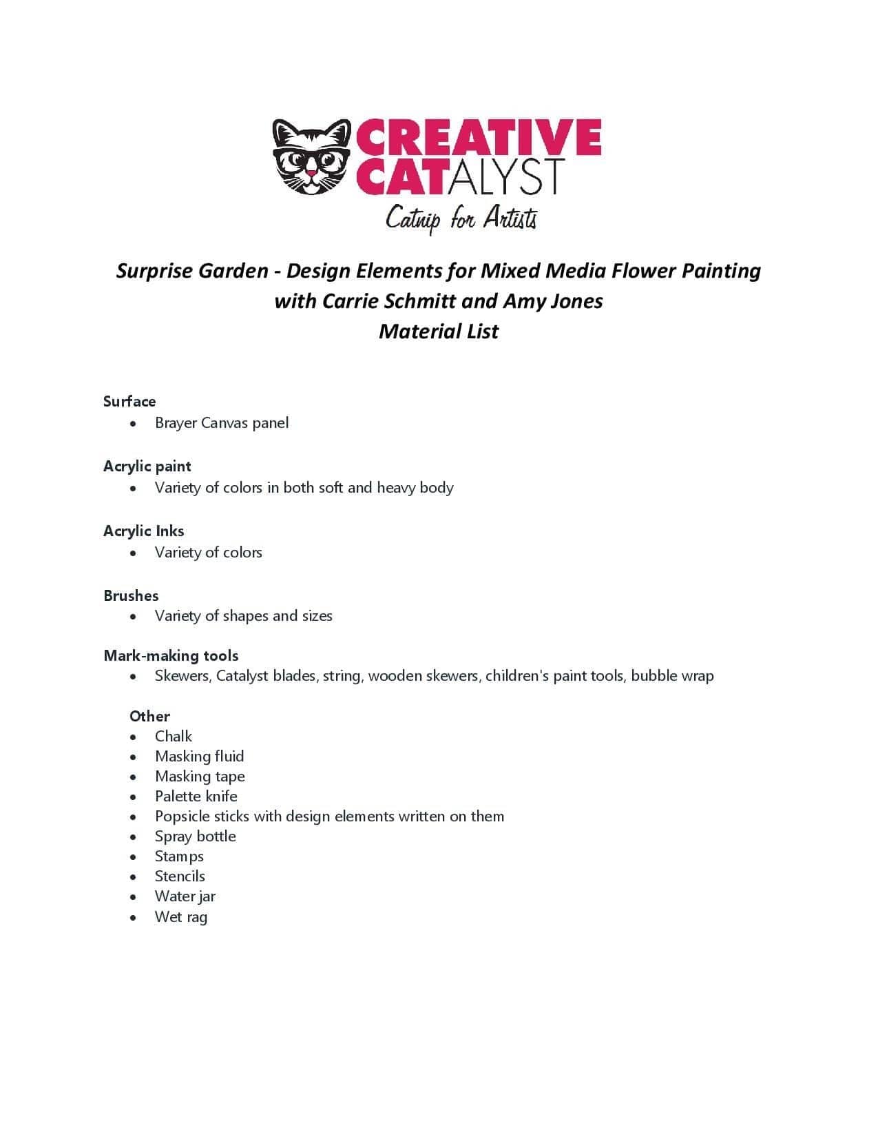 Carrie Schmitt and Amy Jones: Surprise Garden